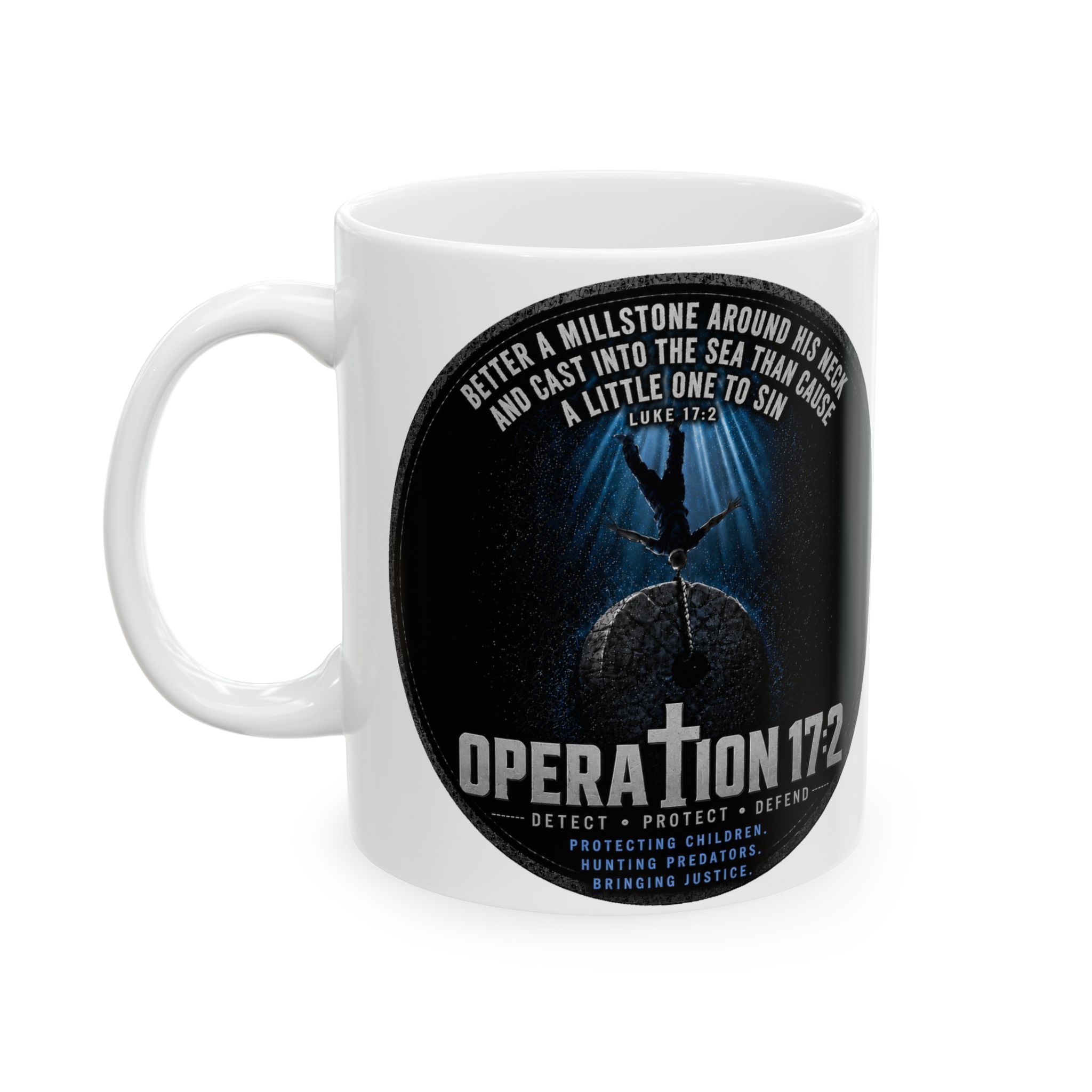 Operation 17:2 Coffee Mug – Christian Missionary Faith Scripture Ceramic Mug (11oz/15oz) - Image 3