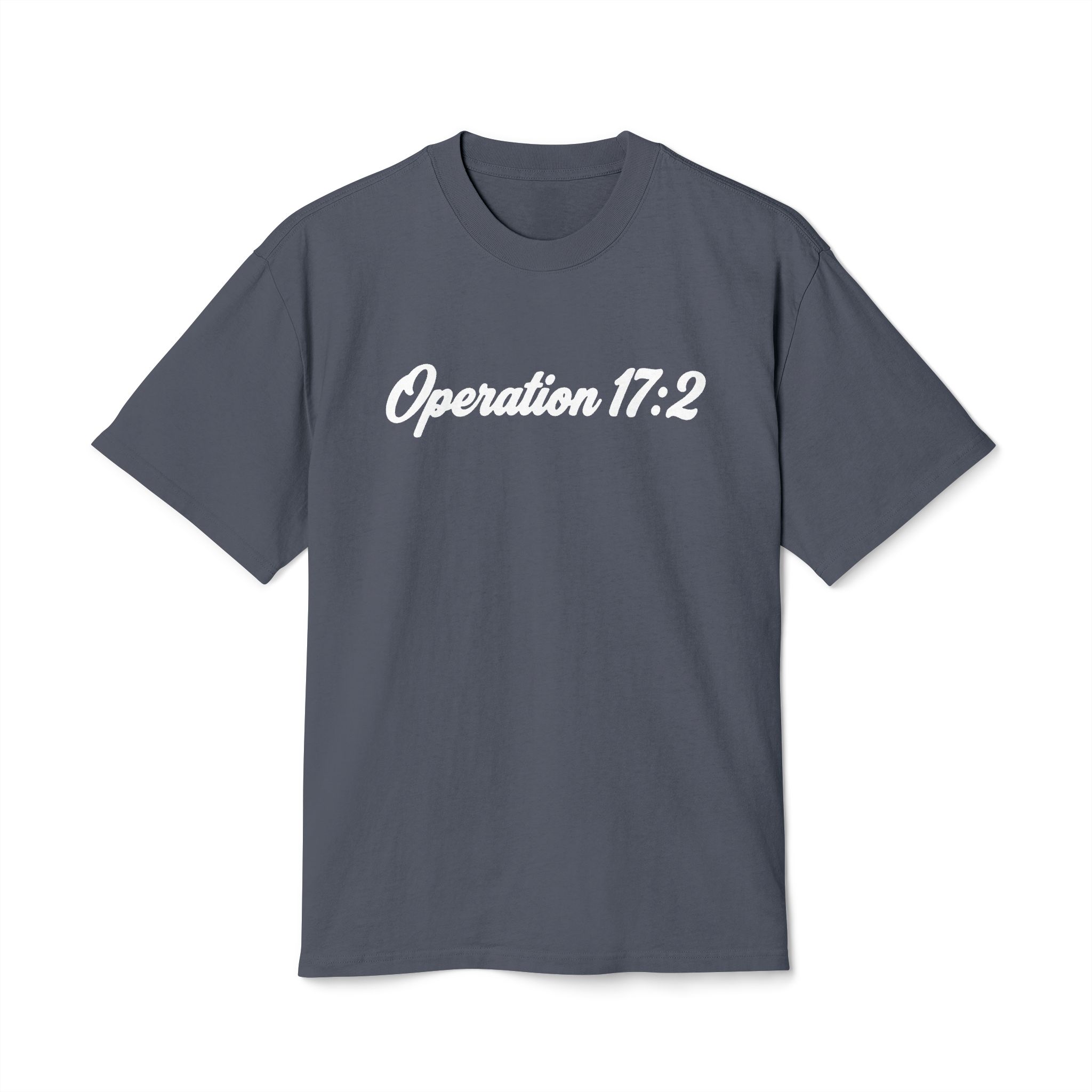 Operation 17:2 Christian Faith T-Shirt Oversized - Image 11