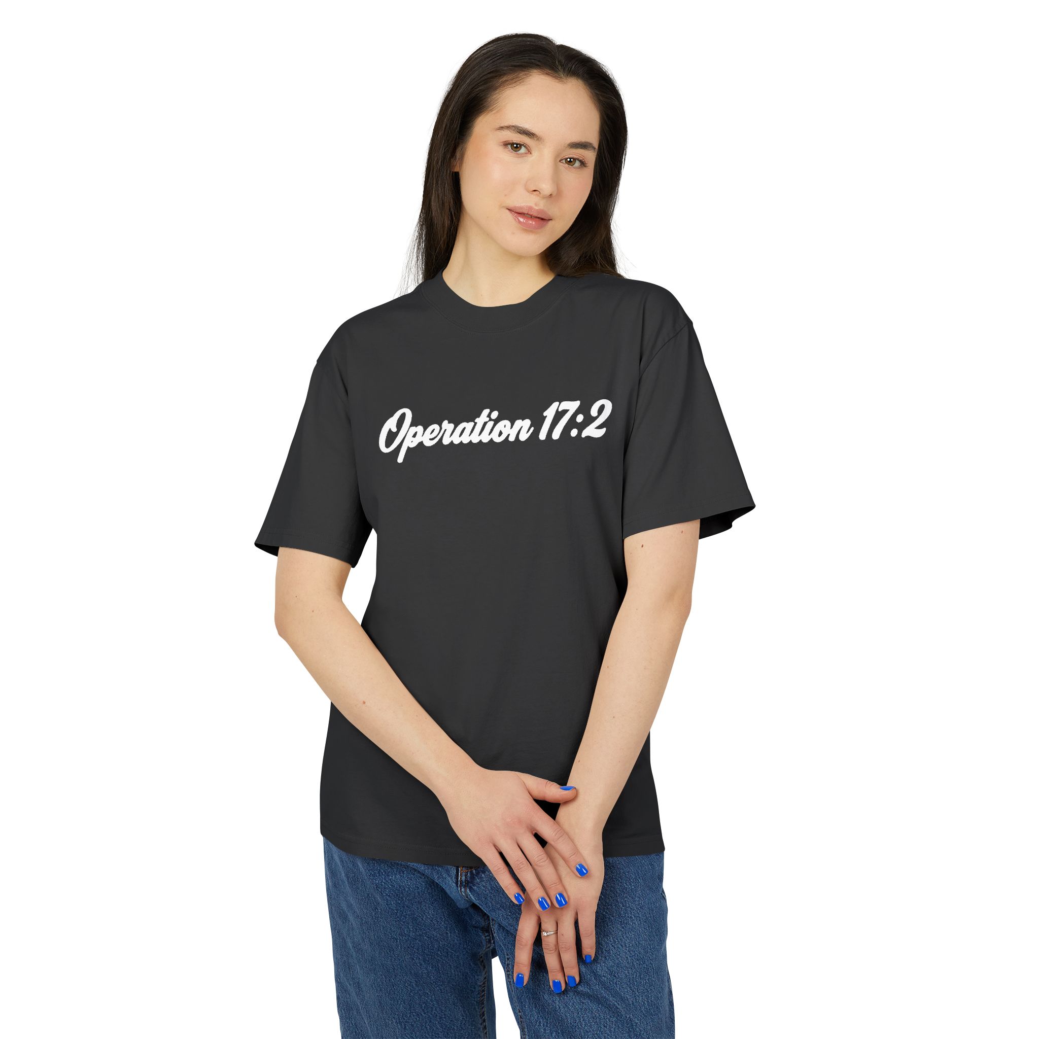 Operation 17:2 Christian Faith T-Shirt Oversized - Image 18