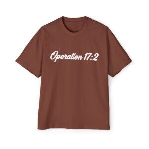Oversized Men's Tee — Classic Heavyweight White T-Shirt
