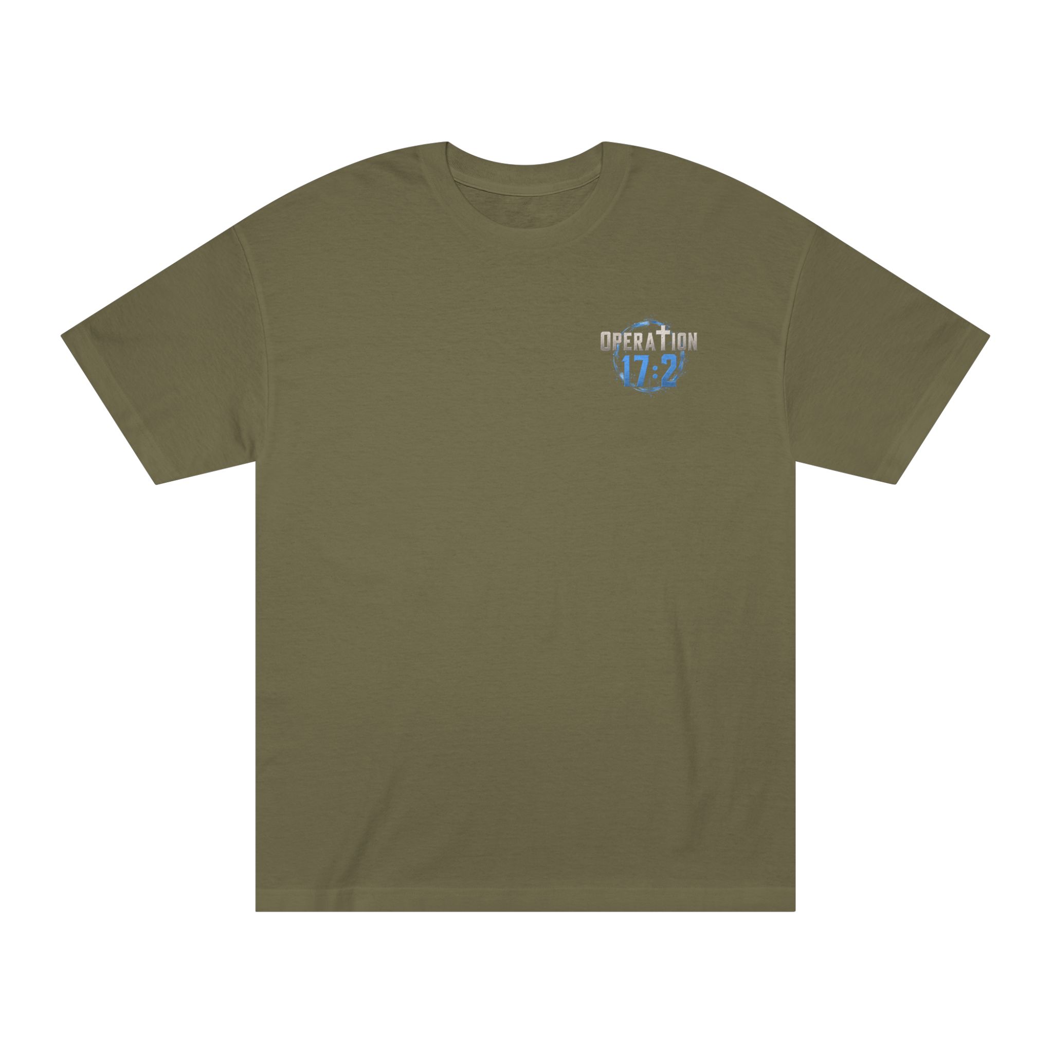 Operation 17:2 T-Shirt — "Not In Our Town, Not On Our Watch" Patriotic Thin Blue Line Tee