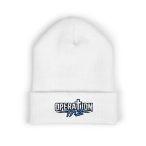 Embroidered "Operation 172" Cuffed Beanie