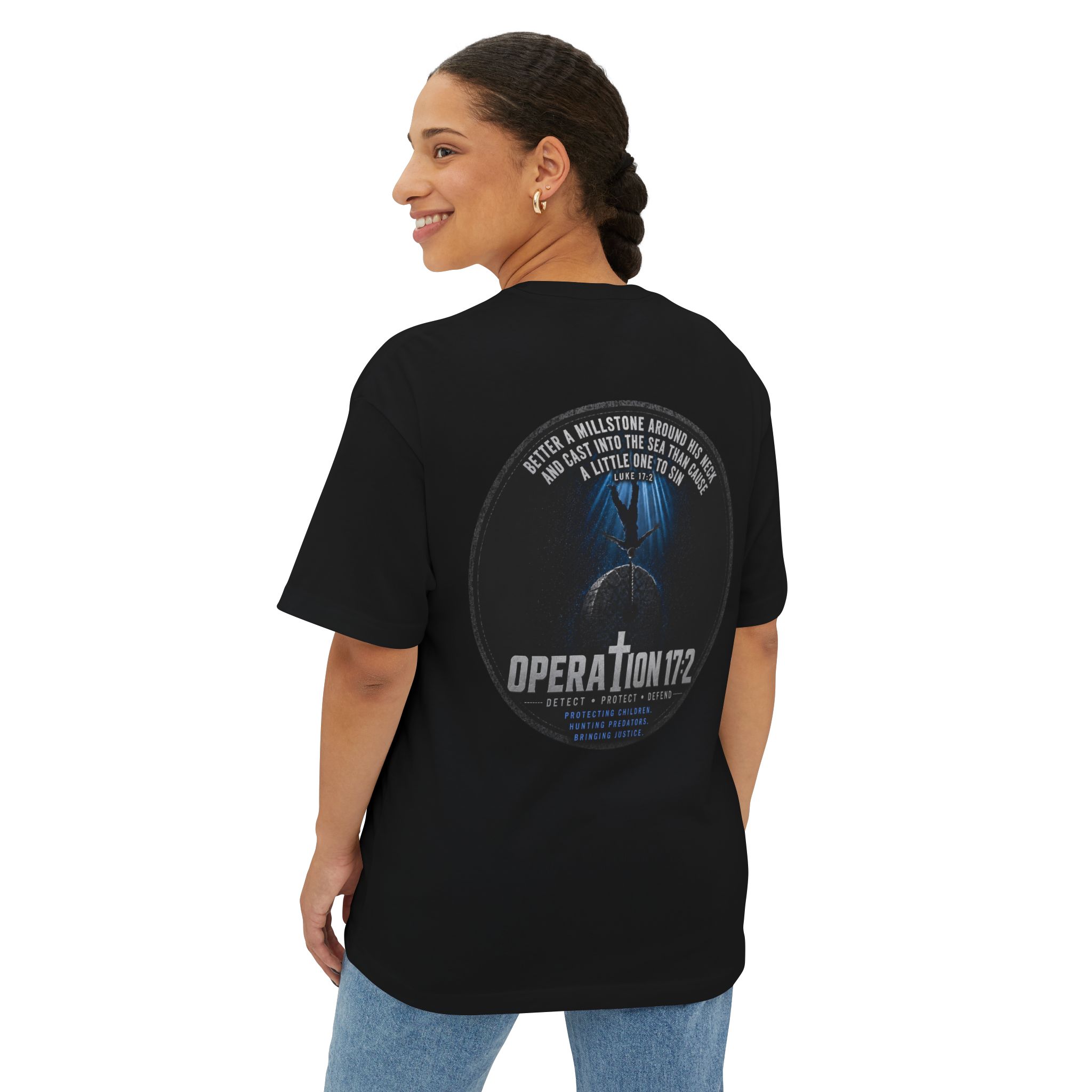 Operation 17:2 Christian Faith Statement T-Shirt - Image 4