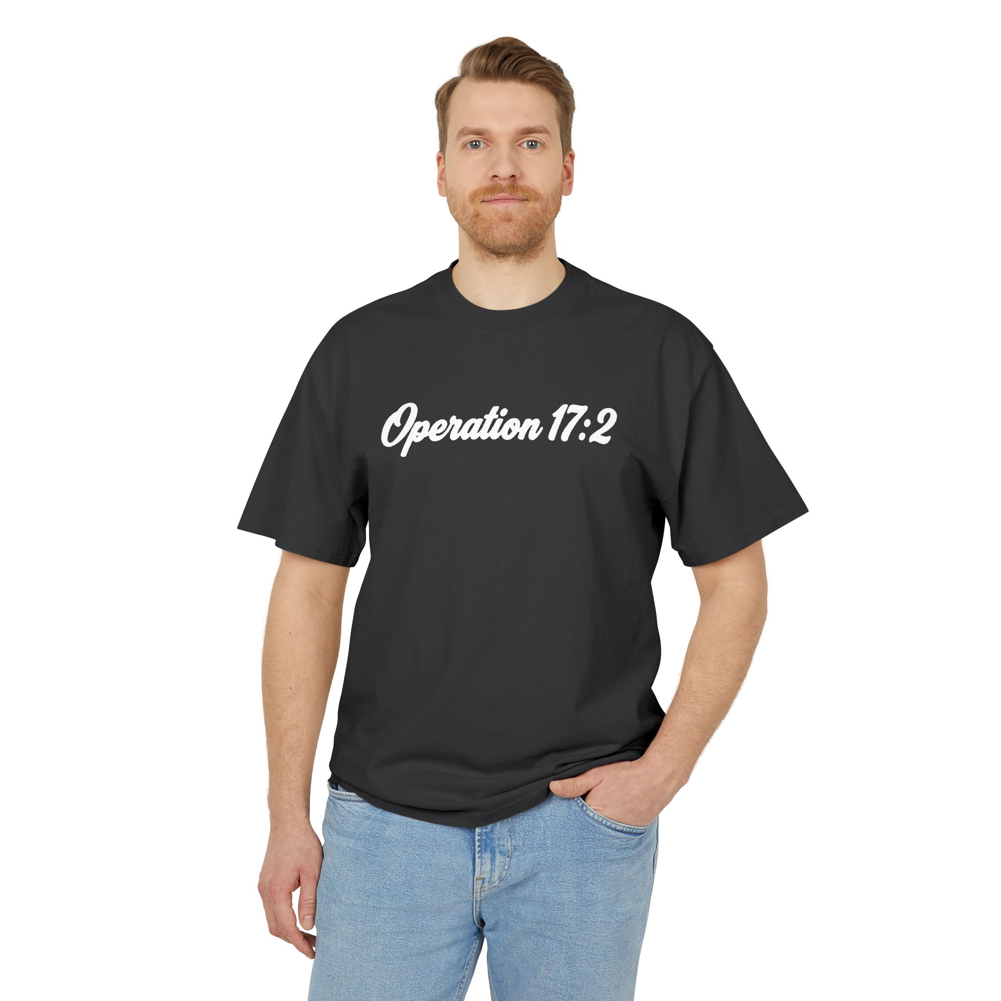 Operation 17:2 Christian Faith T-Shirt Oversized - Image 20