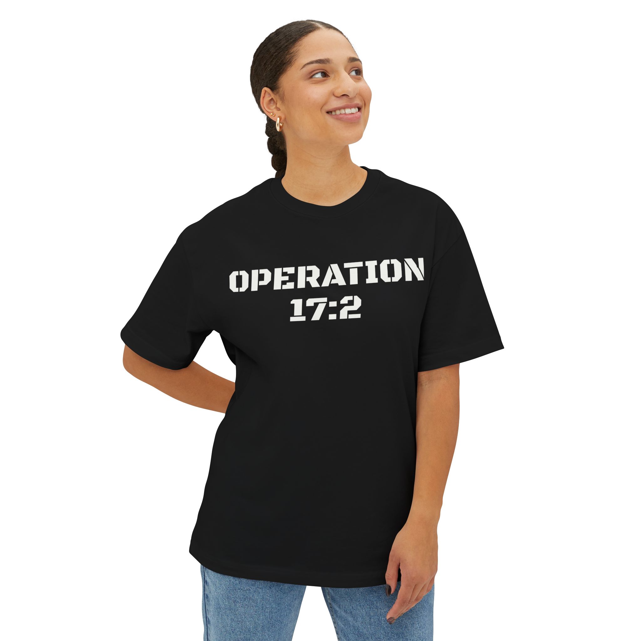 Operation 17:2 Christian Faith Statement T-Shirt - Image 5
