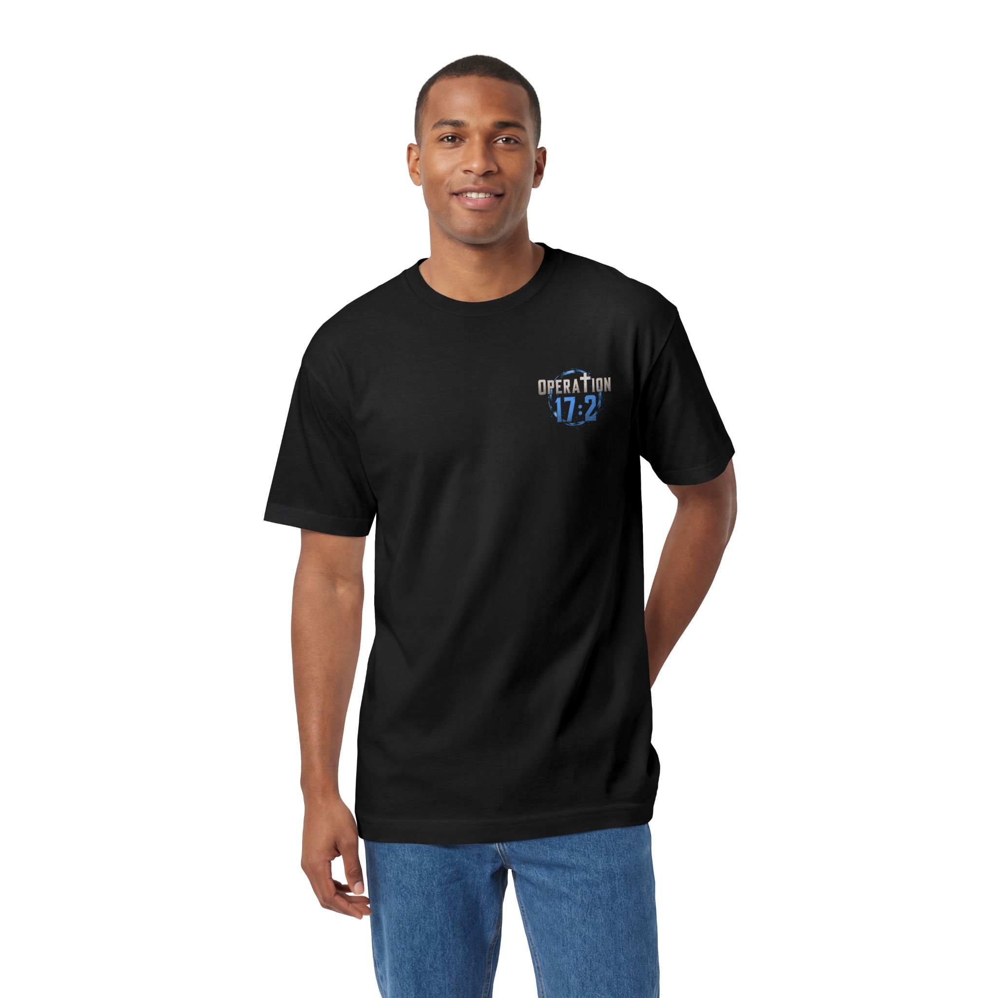Operation 17:2 T-Shirt — "Not In Our Town, Not On Our Watch" Patriotic Thin Blue Line Tee - Image 20