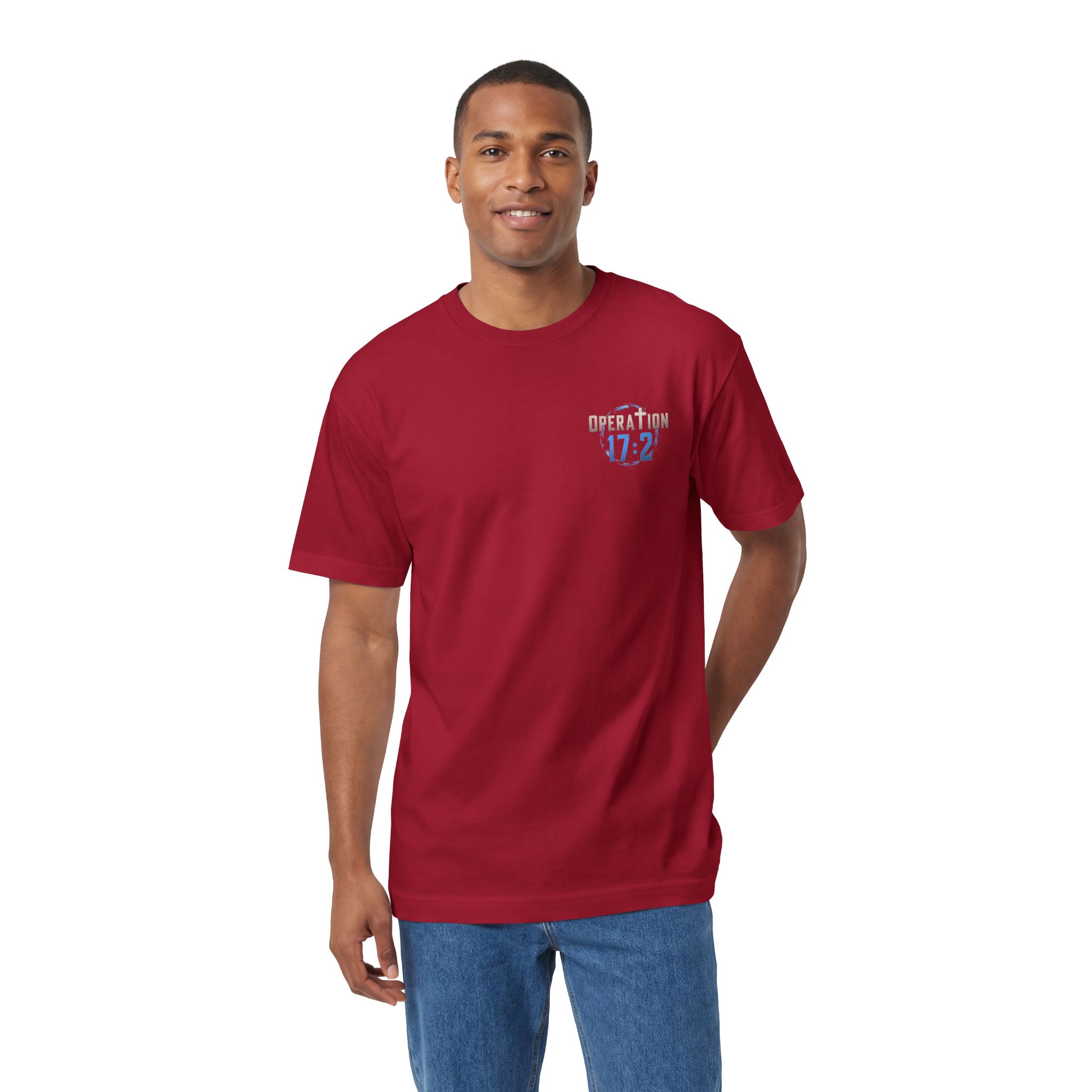 Operation 17:2 T-Shirt — "Not In Our Town, Not On Our Watch" Patriotic Thin Blue Line Tee - Image 28