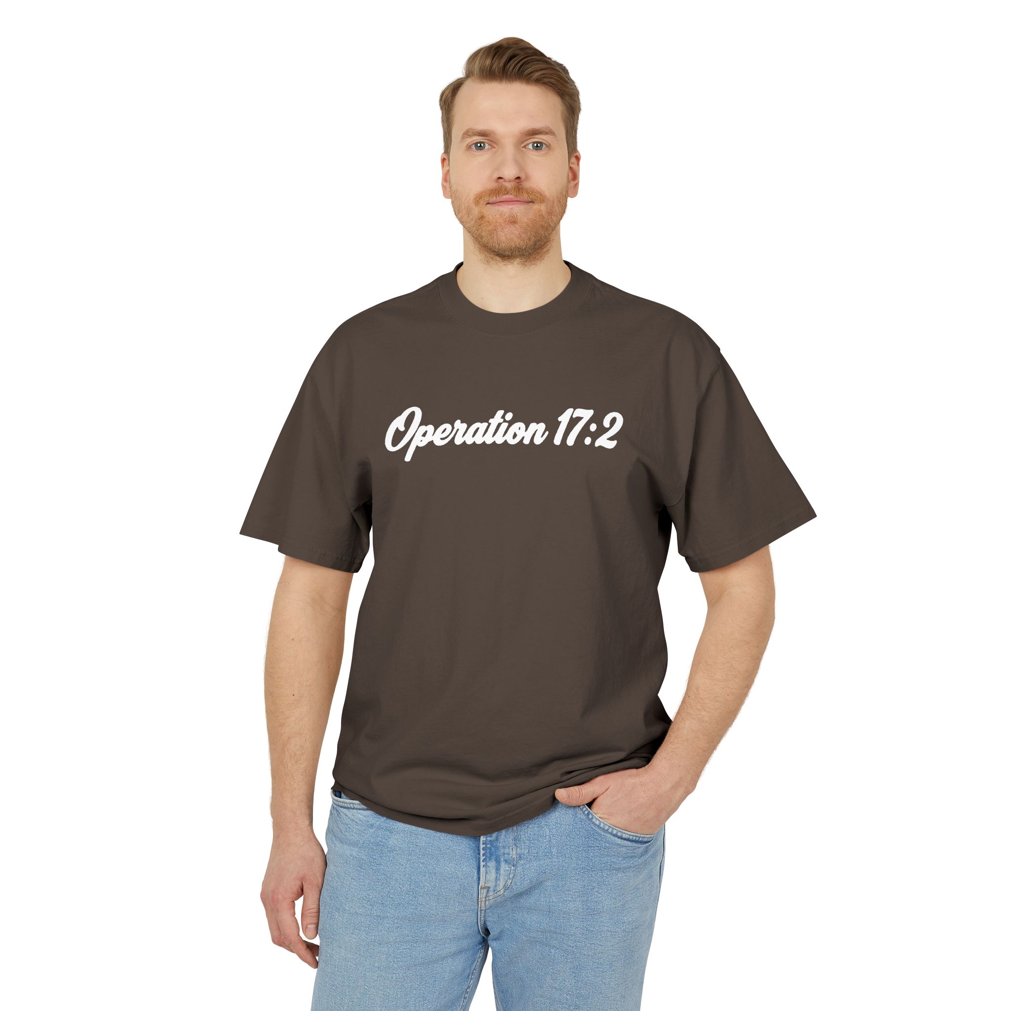 Operation 17:2 Christian Faith T-Shirt Oversized - Image 10