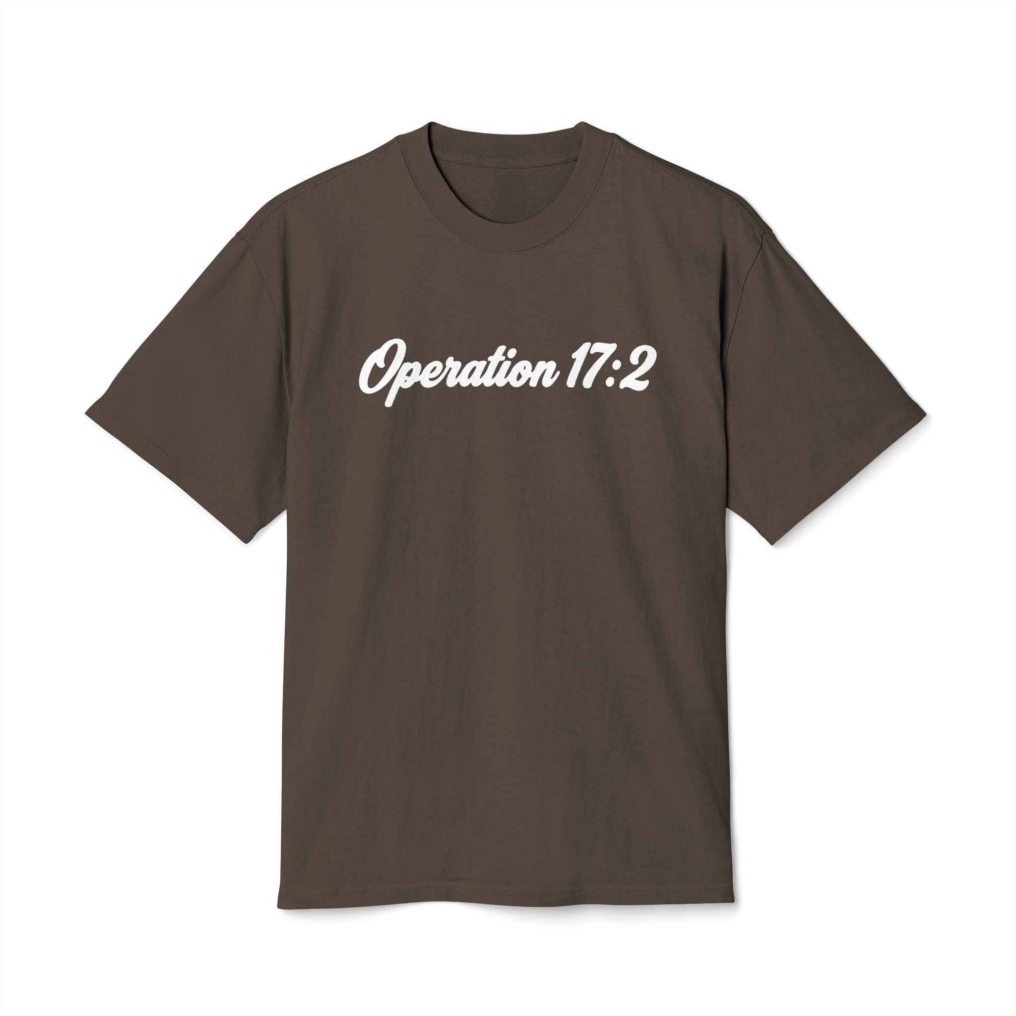 Operation 17:2 Christian Faith T-Shirt Oversized - Image 6